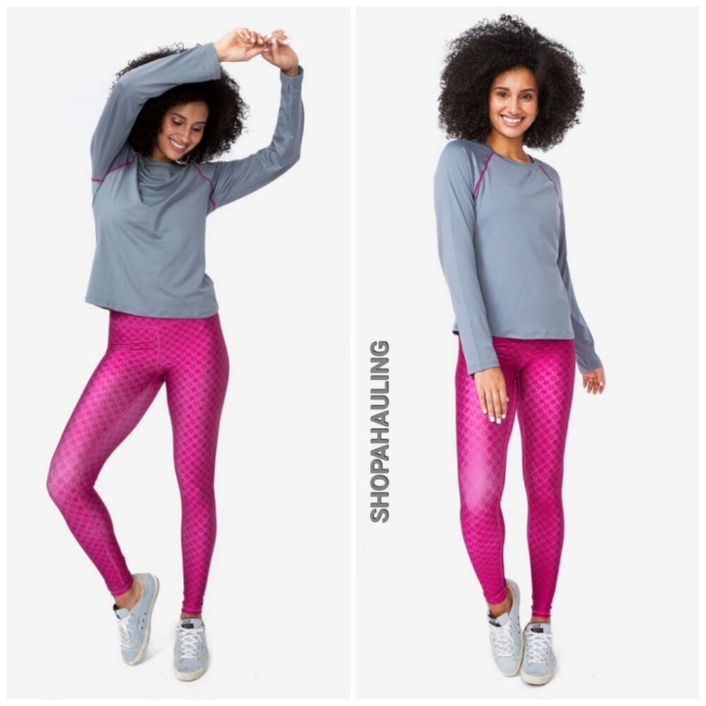 Terez - WorkIt Train Long Sleeve Shirt - Size Medium